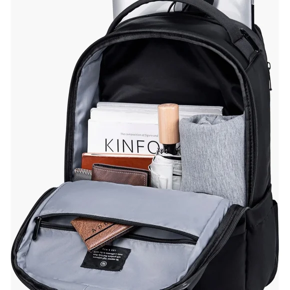 Lux and Nyx Origami Laptop Backpack - Picture 3 of 11